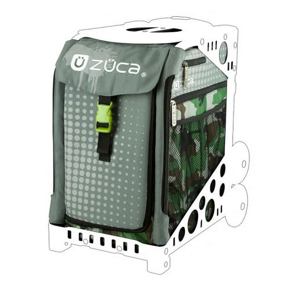 Zuca Sport Insert Bag, Paintball (Black / Camo w/ Gray Dots) w