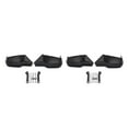 thumbnail image 1 of Transemion Windshield Hand Guard Motorcycle Accessory For Outdoor Enthusiasts ABS Motorcycle Handlebar Protector black 2Set, 1 of 6