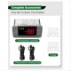 thumbnail image 4 of Para el Controlador de Temperatura XR02CX-4N1F1, Reemplazo para el Controlador de Temperatura , Apto para Refrigeradores y Congeladores., 4 of 6