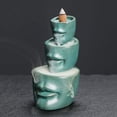 thumbnail image 2 of Brûleur d'Encens en Céramique Style Européen avec 3 Visages, Décoration Maison Cadeau (Sans Encens), 2 of 7