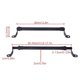 thumbnail image 5 of Universal Scooter Crossbar Mount Carbon Fiber Look Universal Motorcycle Reinforce Levers for Motorbike E-Bike Accessories, 5 of 5