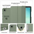thumbnail image 3 of Funda para Tablet MoKo Galaxy Tab A11 Plus A9 Plus 11" Celadón, 3 of 8