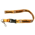 thumbnail image 1 of Pittsburgh Steelers Breakaway Lanyard with Key Ring - Yellow, 1 of 1