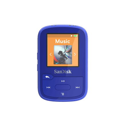 SanDisk - Clip Sport Plus 32GB MP3 Player - Blue
