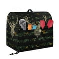 thumbnail image 5 of TSOVTHRID Deer Elk Pattern Stand Mixer Covers Kitchen Aid Mixer Cover for 6-8 Quart Stand Mixer Forest Camo American Flag Print Dust Cover with 2 Pockets Kitchen Accessories Mixer Covers,L, 5 of 7