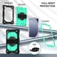thumbnail image 3 of Funda Resistente a Golpes para Samsung Galaxy Tab A11, Funda Protectora de Silicona + Capa de PC Anti Caída con Asa Giratoria de 360°, Soporte, Correa para el Hombro, Verde, para Galaxy Tab A11, 3 of 8