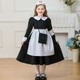 thumbnail image 2 of JIAYUE Girls Dress Doctor Outfits Kids Halloween Party Performance Lovely Child Dailywear, 2 of 9