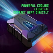 COOLCOLD Vacuum Portable Laptop Cooler USB Air Cooler Black notebook cooling for 12-17in Laptop
