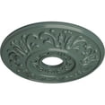 thumbnail image 3 of Ekena Millwork 18"OD x 3 1/2"ID x 1"P Valletta Ceiling Medallion (Fits Canopies up to 3 1/2"), Hand-Painted Cloud Burst, 3 of 6