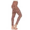 thumbnail image 2 of White Mark Leggings Léopard Super Doux pour Femmes, 2 of 5