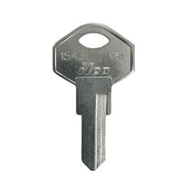 Kaba Ilco 1545 Key Blank, National Double Side (10-Pack)