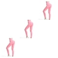thumbnail image 2 of Jumpingount Pantalones elásticos de cintura alta para mujer Primavera Verano niñas gimnasio hasta los tobillos pantalones deportivos pantalones Type1 NO1, 2 of 6