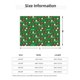 thumbnail image 5 of Fotbe Cute Santa And Ho Ho Ho Manta de Franela con Estampado, Manta Ultrasuave para Cama, Sofá, Auto, Hipoalergénica y Antibolitas-80"x60", 5 of 6