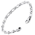 thumbnail image 2 of Pompeii Men's Designer Mariner Link 14k Gold (19gram) or Platinum (30gram) 5mm Bracelet, 2 of 5