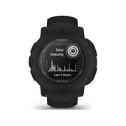 Garmin Instinct 2 Solar, Tactical-Edition, GPS Outdoor Watch, Solar Charging Capabilities, Multi-GNSS Support, Trackback Routing, Black