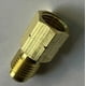 thumbnail image 5 of Adaptador de latón para HVAC | Rosca inversa de 1/4" SAE hembra a 1/4" SAE macho | Conector de gas a prueba de fugas para tanques de refrigerante R32 y R454B | Accesorio de alta resistencia, 5 of 5