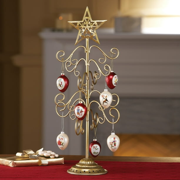 Collections Etc Joyous Holiday Tree Christmas Ornament Holder Collections Etc Joyous Holiday Tree