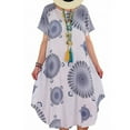 thumbnail image 1 of Robe Mini à Manches Courtes pour Femmes Grande Taille, 1 of 2