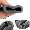 thumbnail image 5 of KQJQS 1-1/4 Inch Sink Drain Pipe, 4 Pack Flexible And Expandable Drain Pipe, Bathroom Sink Flexible Drain Pipe, Universal Plastic Angle Simple Extension Tube For Kitchen Bathroom Sink Sewer, 5 of 6