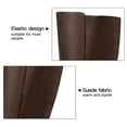 thumbnail image 3 of Pennysue Women Knee High Boots Brown PU Wide Calf Chunky Heel Booties For Women 10M, 3 of 6