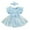 Blue, variant on Wxirdiow Baby Girl Clothes Baby Girl Clothes Newborn Romper Dress Infant Lace Ruffle Sleeveless Summer Outfits with Headband Purple Size,12-18 Months