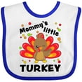 thumbnail image 3 of Inktastic Mommy's Little Turkey Boys or Girls Baby Bib, 3 of 4