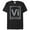 Black, variant on Men's Marvel Black Panther Vibranium Element Graphic Tee Black X Large