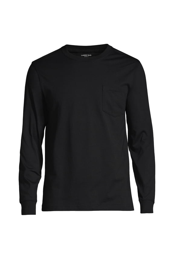 Men's Tall Super-T Long Sleeve T-Shirt with Pocket
