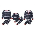 thumbnail image 5 of Pyjamas de Noël Même Style Parent-Enfant Col Rond Vêtements de Nuit Imprimés Manches Longues Automne, 5 of 5