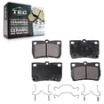 thumbnail image 1 of TEC Rear Ceramic Disc Brake Pads TEC-1113 for Car Lexus IS250 IS350 GS350 GS300 GS450h GS430 GS460, 1 of 10