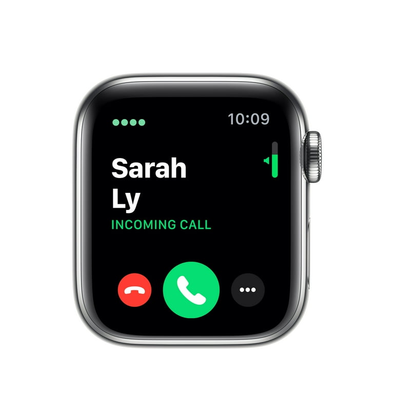 Apple Watch Series 5 GPS + Cellular, 40mm Stainless Steel Apple Watch Series 5 GPS + Cellular, 40mm Stainless Steel