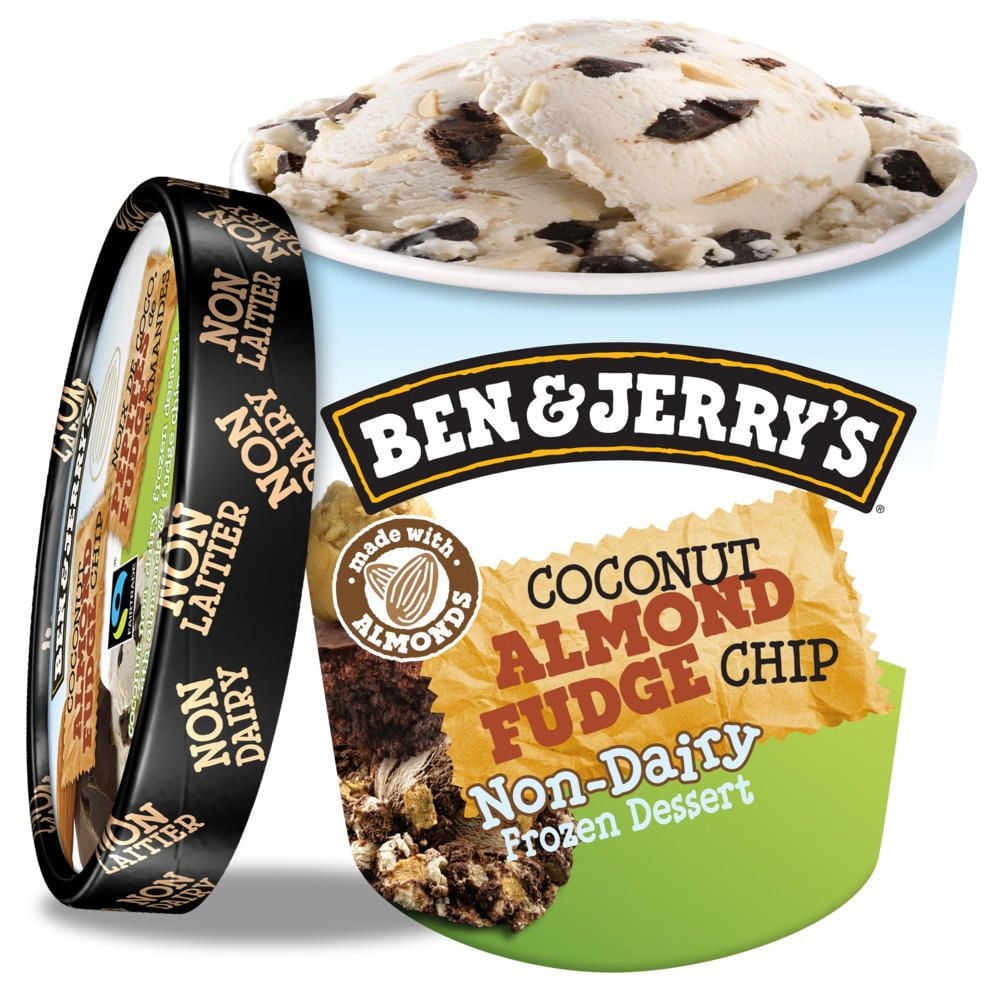 Ben & Jerry's Non Dairy Coconut Almond Fudge Chip Frozen Dessert, 500ml