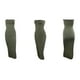 thumbnail image 3 of Vestido de tubo con cuello barco para mujer Vestido de verano sin mangas de color sólido, verde militar, S AweSitey AP1097-13B, 3 of 7