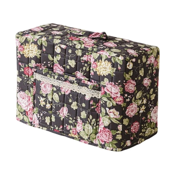Protector de cubierta para máquina de coser, ligero con bolsillo antipolvo para esquinas. Estilo B