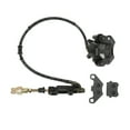 thumbnail image 3 of Accesorios Para Vehículos, Montaje De Pinza De Cilindro Maestro De Freno Trasero Resistente Al Desgaste De 550 Mm De Longitud Con 2 Pastillas De Freno Para ATV De 50-125 Cc ANGGREK Black Rear Brake Master Cylinder Caliper Assembly, 3 of 8