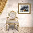 thumbnail image 3 of Frank, Assaf 18x15 Gold Ornate Wood Framed with Double Matting Museum Art Print Titled - Cab on New York city street, 3 of 4