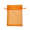 thumbnail image 4 of Apeya 100 Count Transparent Organza Lagre Green Bags, Elegant Mesh Drawstring Pouches for Jewelry, Candy, Party Favors and Handmade Craft Packaging, 4 of 9
