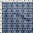 thumbnail image 3 of oneOone Silk Tabby Grayish Blue Fabric Argyle Check Sewing Fabric By The Yard Printed Diy Clothing Sewing Supplies 42 Inches Wide, 3 of 4