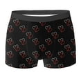 thumbnail image 4 of Wxolcjlv Mens Boxer Briefs Valentine's Day Diy Printing Custom Underwear With Face Custom Trendy Graphic Boxers Male Holiday Gifts Brick Red L, 4 of 7