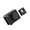 Black, variant on Rotating Tightening Systems Clothes Drying Line 14ft Retractable Stainless Steel Rope Wall Mount Sagging