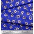 thumbnail image 3 of Soimoi polyester Crepe Fabric Dot,Butterfly & Floral Print Sewing Fabric Yard 42 Inch Wide, 3 of 3