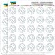 Volleyball 50 1" Planner Calendar Scrapbooking Crafting Stickers ...
