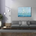 thumbnail image 3 of Epic Graffiti 'Boats in the Haze' by Silvia Vassileva, Canvas Wall Art, 54"x40", 3 of 8