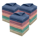 thumbnail image 1 of 30 Toallas Faciales De Colores 100% Algodón 30x30cm Malubero Multicolor, 1 of 5