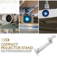 thumbnail image 2 of Raindrops 360 Degree Rotating White Projector Wall Mount Bracket for Space Saving, 2 of 6