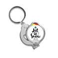 thumbnail image 1 of Citation "Let It Snow" Coupe-Ongles en Acier Inoxydable, 1 of 3
