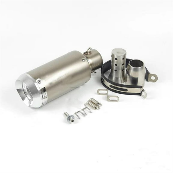 51mm Motorcycle Exhaust Pipe Slip-on Muffler For Kawasaki ER6N Z800 Z900 ZX10R R1 R6 CB650F CB1000R PCX125