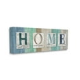 thumbnail image 2 of Stupell Industries Rustic Home Typography Sign Blue Birch Pattern, 48 x 20, Design by Carol Robinson, 2 of 5