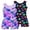 Butterfly Print, variant on Aideaone Girls Gymnastics Leotards 2 Pack Sleeveless Rhinestone Biketards Sparkle Printed Dance Unitard Ballet Training Bodysuit for Little Girls 4-10Y