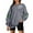 Gray, variant on SwiftWear Holiday Comfort Crewneck Sweatshirt for Women - Long Sleeve Merry Christmas Graphic Pullover Tops Beige